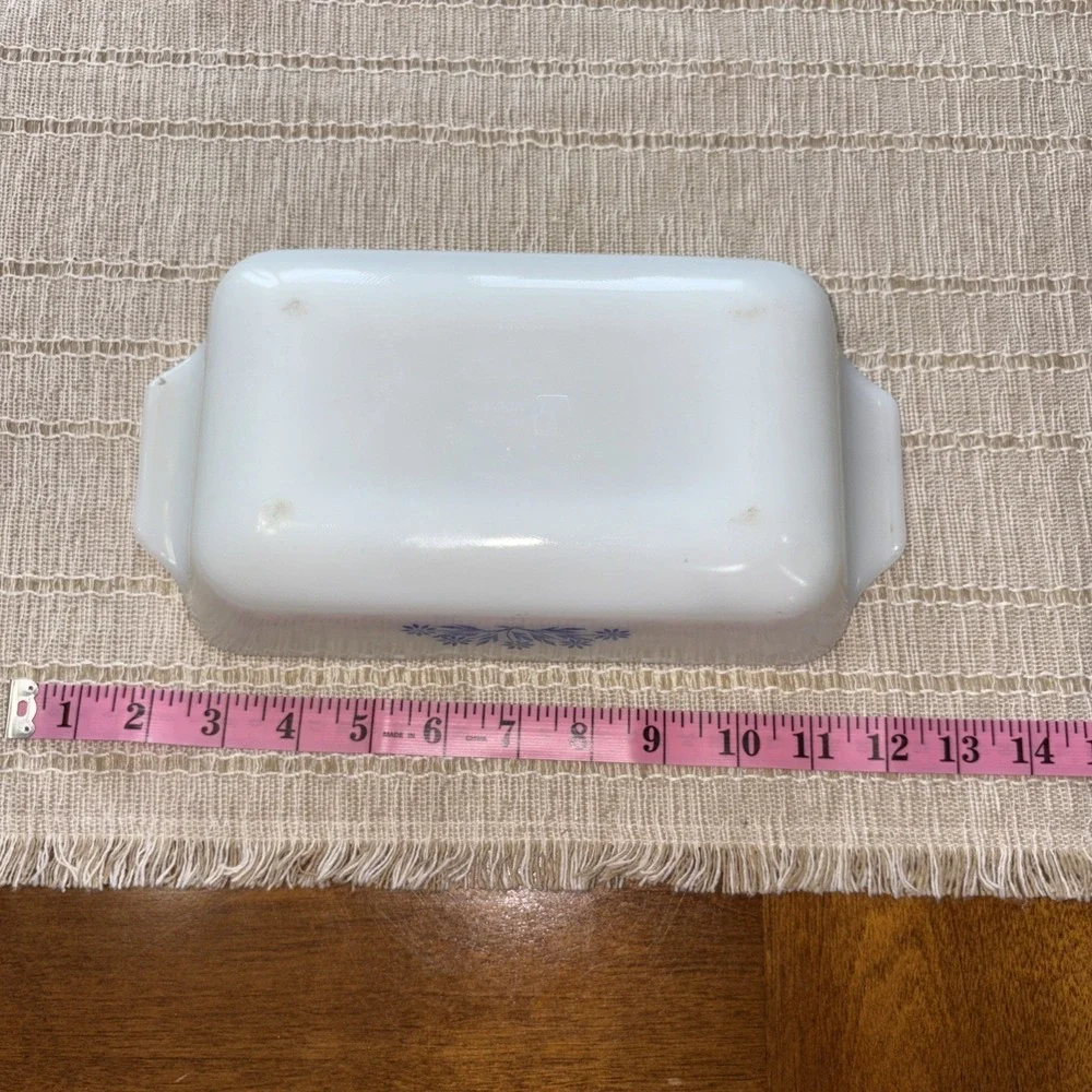 Anchor Hocking Fire King Ovenware Cornflower Blue 1 Qt Loaf Pan Casserole #441
